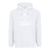 White Mallorca Squad Beach Summer Surfing Swimming Travel Vacation Heavyweight Hoodie - longCreatives