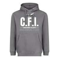 Storm CFI CFI Certified Flight Pilot Gift CFI Flying Instructor Heavyweight Hoodie - longCreatives