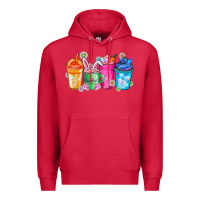 Cardinal Easter Coffee Premium Hoodie - CowhideDigitalArt