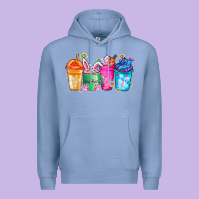 Easter Coffee Premium Hoodie Designed By Cowhidedigitalart