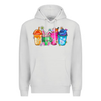 Dove Grey Easter Coffee Premium Hoodie - CowhideDigitalArt