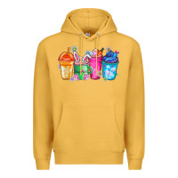 Mustard Easter Coffee Premium Hoodie - CowhideDigitalArt