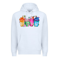 White Easter Coffee Premium Hoodie - CowhideDigitalArt