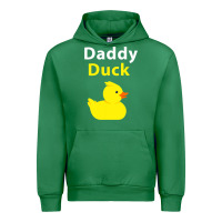 Emerald Funny Daddy Duck Rubber Duck Urban Hoodie - longCreatives