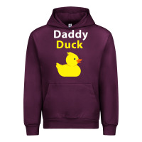 Mauve Wine Funny Daddy Duck Rubber Duck Urban Hoodie - longCreatives