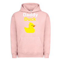 Pigment Salmon Funny Daddy Duck Rubber Duck Urban Hoodie - longCreatives