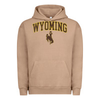 Pigment Burro Womens Wyoming Cowboys Apparel Fan Favorite Arch Urban Hoodie - longCreatives
