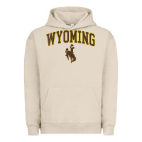 Pigment French Oak Womens Wyoming Cowboys Apparel Fan Favorite Arch Urban Hoodie - longCreatives