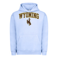 Pigment Grape Ice Womens Wyoming Cowboys Apparel Fan Favorite Arch Urban Hoodie - longCreatives