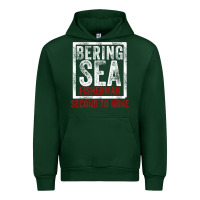 Forest Green Bering Sea Fisherman second to none dutch harbor Alaska Urban Hoodie - longCreatives