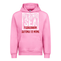 Fuchsia Pink Bering Sea Fisherman second to none dutch harbor Alaska Urban Hoodie - longCreatives