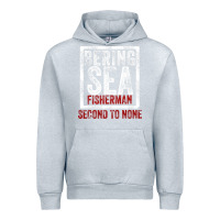 Heather Grey Bering Sea Fisherman second to none dutch harbor Alaska Urban Hoodie - longCreatives