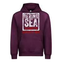 Mauve Wine Bering Sea Fisherman second to none dutch harbor Alaska Urban Hoodie - longCreatives