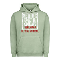 Pigment Oil Green Bering Sea Fisherman second to none dutch harbor Alaska Urban Hoodie - longCreatives