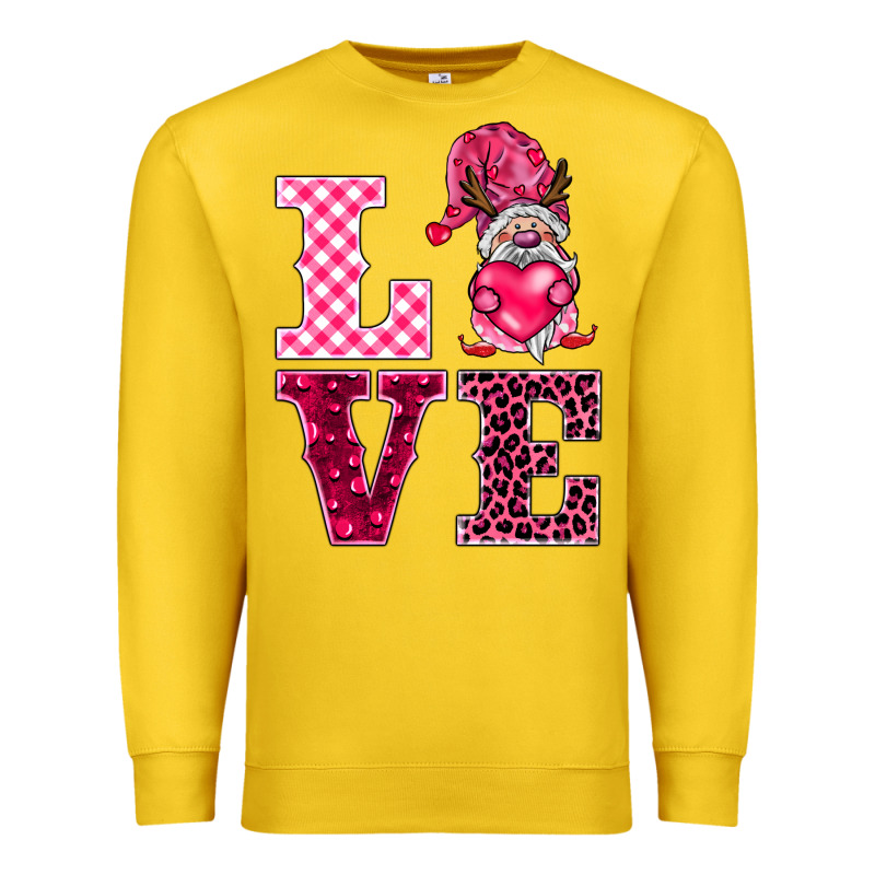Love Gnomies Premium Sweatshirt by BarkalooDesign | Teevron