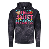 Cloud Black i teach sweet hearts olivia Vintage Hoodie - OliviaCreatesArt