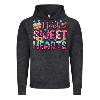 Vintage Black i teach sweet hearts olivia Vintage Hoodie - OliviaCreatesArt