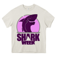 Cream shark Week Heavy Core Tee - Bettercallsaul