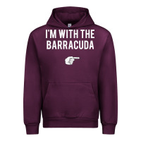 Mauve Wine I_m With Barracuda Halloween Costume Party Matching Urban Hoodie - longCreatives