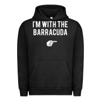 Pigment Black I_m With Barracuda Halloween Costume Party Matching Urban Hoodie - longCreatives