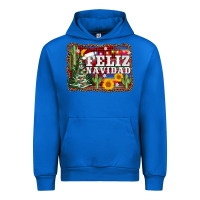 Cobalt feliz navidad Urban Hoodie - AdoDesignShop