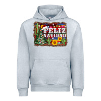 Heather Grey feliz navidad Urban Hoodie - AdoDesignShop