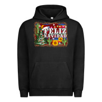 Pigment Black feliz navidad Urban Hoodie - AdoDesignShop