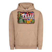 Pigment Burro feliz navidad Urban Hoodie - AdoDesignShop