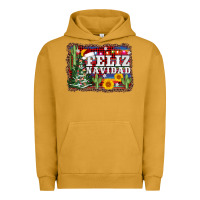 Pigment Peanut Butter feliz navidad Urban Hoodie - AdoDesignShop