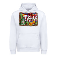 White feliz navidad Urban Hoodie - AdoDesignShop