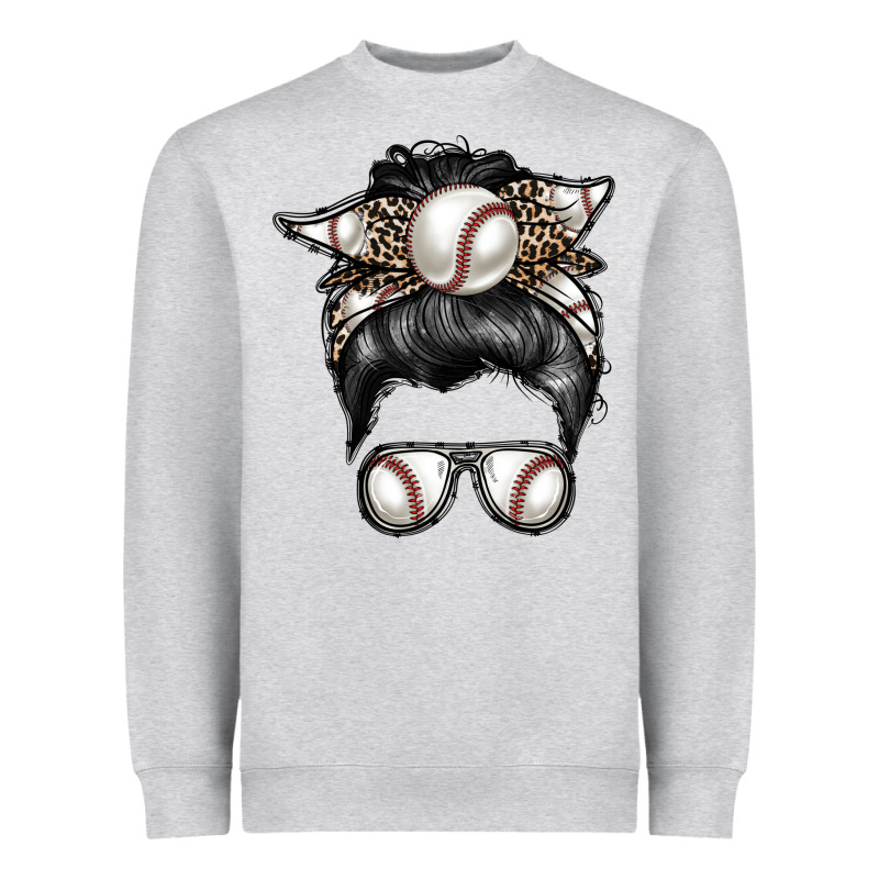 Baseball Mom Heavyweight Sweatshirt by RacoonDesign | Teevron