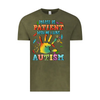 Vintage Olive please be patient with me i have autism Vintage Tee - CowGirlArtShop