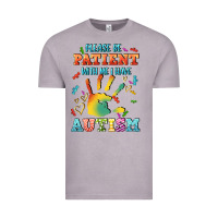Vintage Zinc please be patient with me i have autism Vintage Tee - CowGirlArtShop