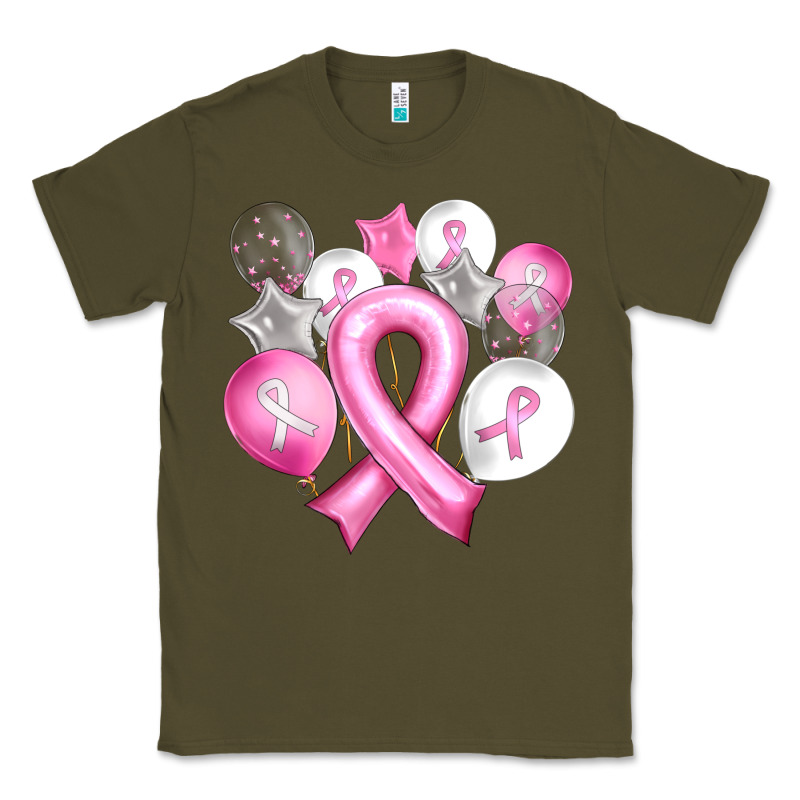 Balloons Cancer Ribbon Classic Tee by Artiststas | Teevron