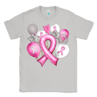 Moon Dust Balloons cancer ribbon Classic Tee - Artiststas