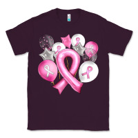 Plum Balloons cancer ribbon Classic Tee - Artiststas