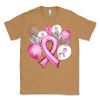 Toasted Coconut Balloons cancer ribbon Classic Tee - Artiststas