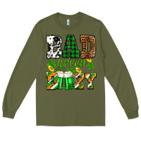 Army Green St. Patrick's Bad green boozy Long Sleeve Tee - OliviaCreatesArt