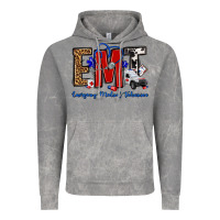 Cloud Rock emt emergency medical technician Vintage Hoodie - OliviaCreatesArt