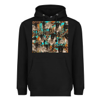Black Suffolk sheeps Heavyweight Hoodie - BarkalooDesign