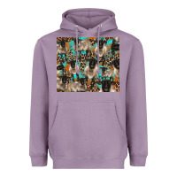 Lavender Suffolk sheeps Heavyweight Hoodie - BarkalooDesign