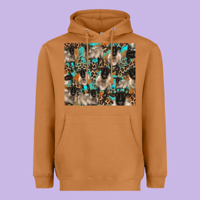 Suffolk Sheeps Heavyweight Hoodie Designed By Barkaloodesign