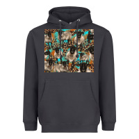 Smoke Suffolk sheeps Heavyweight Hoodie - BarkalooDesign