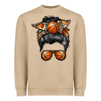 Mushroom basketball mom Heavyweight Sweatshirt - RacoonDesign