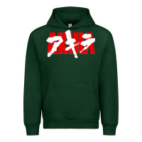 Forest Green Akira Movie Classic Urban Hoodie - longCreatives