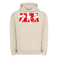 Pigment French Oak Akira Movie Classic Urban Hoodie - longCreatives