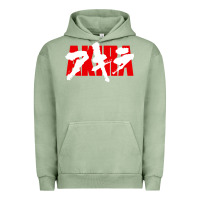 Pigment Oil Green Akira Movie Classic Urban Hoodie - longCreatives