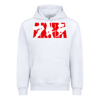 White Akira Movie Classic Urban Hoodie - longCreatives