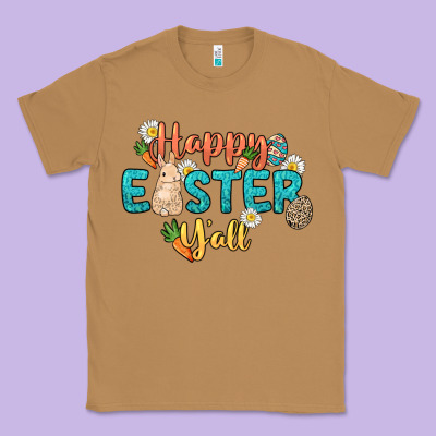 Happy Easter Y'all Easter Day Classic Tee Designed By Howdyjamesfarm