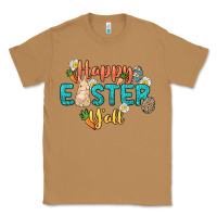 Toasted Coconut Happy Easter y'all Easter Day Classic Tee - HowdyJamesFarm
